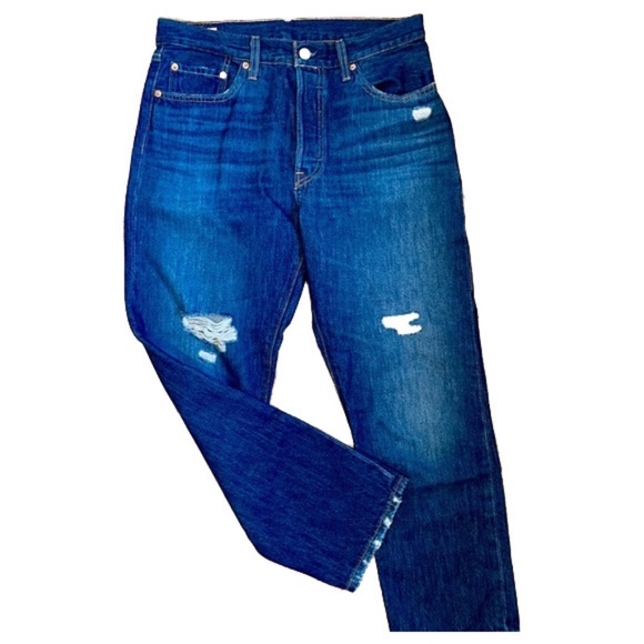 LEVI'S STRAUSS & CO ORIGINAL RIVETED BLUE JEANS - Picture 6 of 11